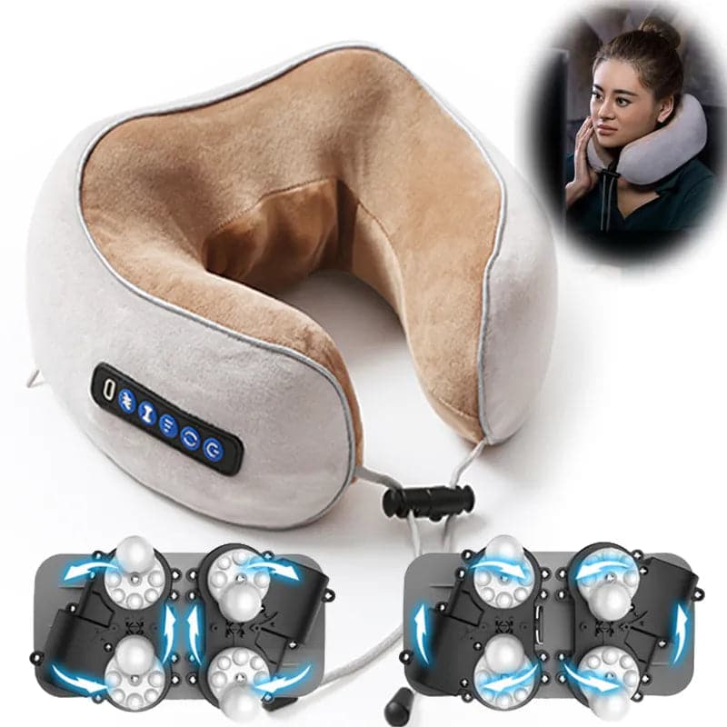 Serenity Plus: Portable Neck Massager Pillow